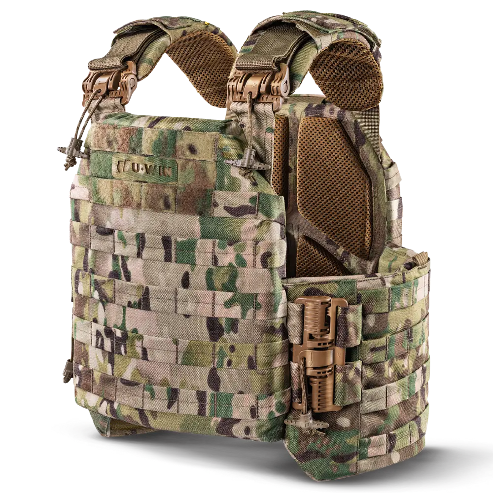 Плитоноска / тактичний жилет зі швидким скиданням U-WIN Plate Carrier PRO мультикам