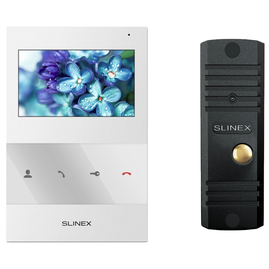 Комплект відеодомофону Slinex SQ-04(White)+ML-16НD(Black) Комплект відеодомофону Slinex SQ-04(White)+ML-16НD(Black)