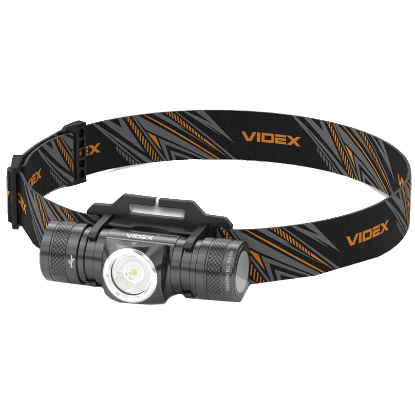 Налобний світлодіодний ліхтарик VIDEX VLF-H065A 1200Lm 5000K Налобний світлодіодний ліхтарик VIDEX VLF-H065A 1200Lm 5000K
