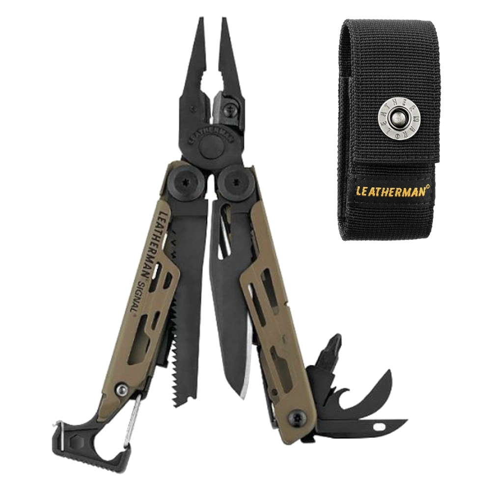 Мультитул Leatherman Signal Coyote Standard Мультитул Leatherman Signal Coyote Standard