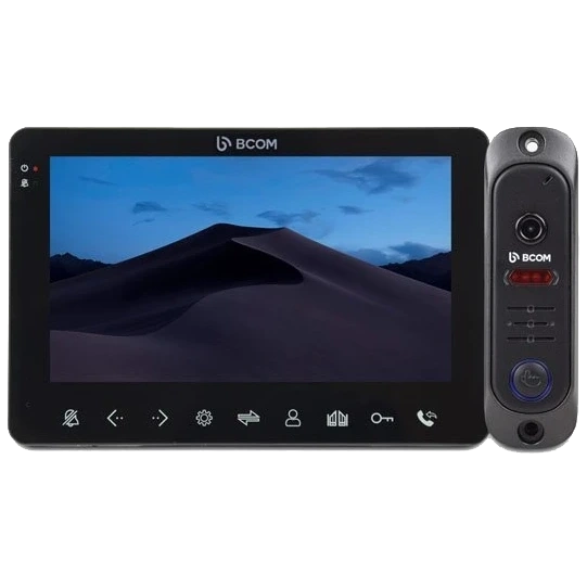 Комплект видеодомофона BCOM BD-780M Black Kit Комплект видеодомофона BCOM BD-780M Black Kit
