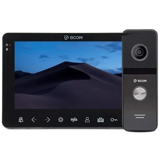 Комплект відеодомофона BCOM BD-780FHD Black Kit Комплект відеодомофона BCOM BD-780FHD Black Kit