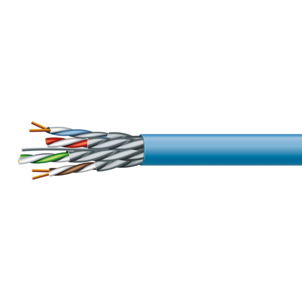 Кабель кручена пара ЗЗКМ Cat. 6 A U/FTP LSZH 4х2х23 AWG (к) бухта 500м. Кабель кручена пара ЗЗКМ Cat. 6 A U/FTP LSZH 4х2х23 AWG (к) бухта 500м.