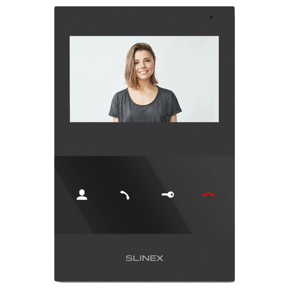 Відеодомофон Slinex SQ-04M 4 дюйма (black) Відеодомофон Slinex SQ-04M 4 дюйма (black)