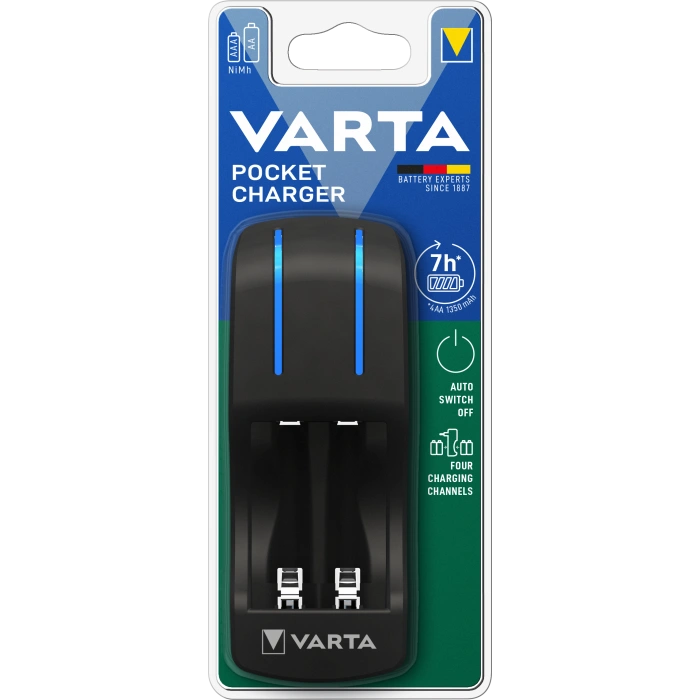 Зарядное устройство VARTA Pocket Charger 57642 ВLI 1 Зарядное устройство VARTA Pocket Charger 57642 ВLI 1