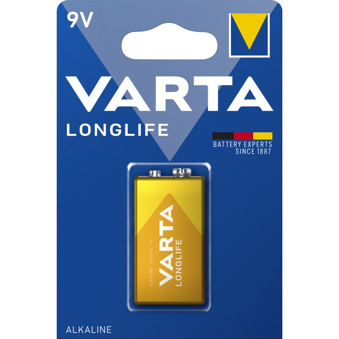 Батарейка 6LR61 VARTA LONGLIFE BLI 1 ALKALINE Батарейка 6LR61 VARTA LONGLIFE BLI 1 ALKALINE