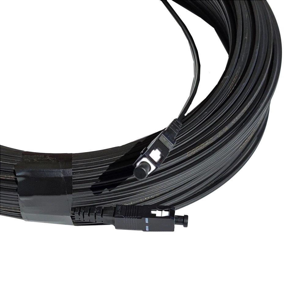 Патчкорд плоский, зовнішнього виконання 150 м, Simplex CMS UPC-150SCSC(SM)S(ON)FTTH-OD Патчкорд плоский, зовнішнього виконання 150 м, Simplex CMS UPC-150SCSC(SM)S(ON)FTTH-OD