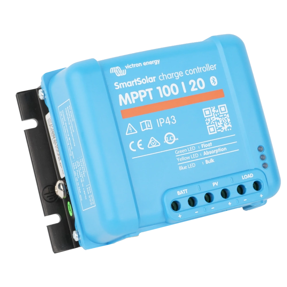 Контролер заряду Victron Energy SmartSolar MPPT 100/20 48V (20A,12/24/48В) Контролер заряду Victron Energy SmartSolar MPPT 100/20 48V (20A,12/24/48В)