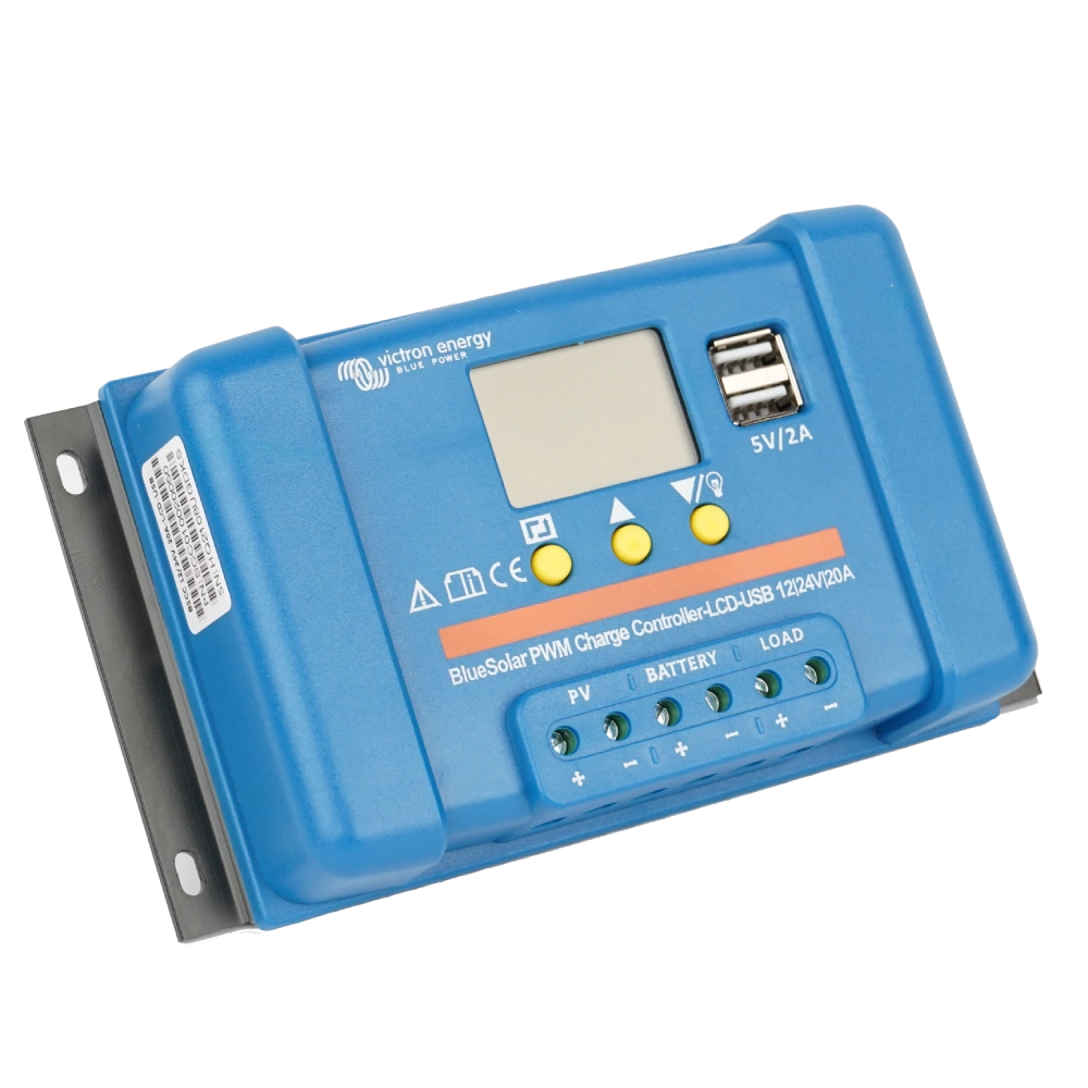 Контролер заряду Victron Energy BlueSolar PWM-LCDUSB 12/24V-20A(20A, 12/24В) Контролер заряду Victron Energy BlueSolar PWM-LCDUSB 12/24V-20A(20A, 12/24В)