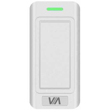 Автономний контролер доступу з вбудованим зчитувачем Via Security VSA-11P/M White Автономний контролер доступу з вбудованим зчитувачем Via Security VSA-11P/M White