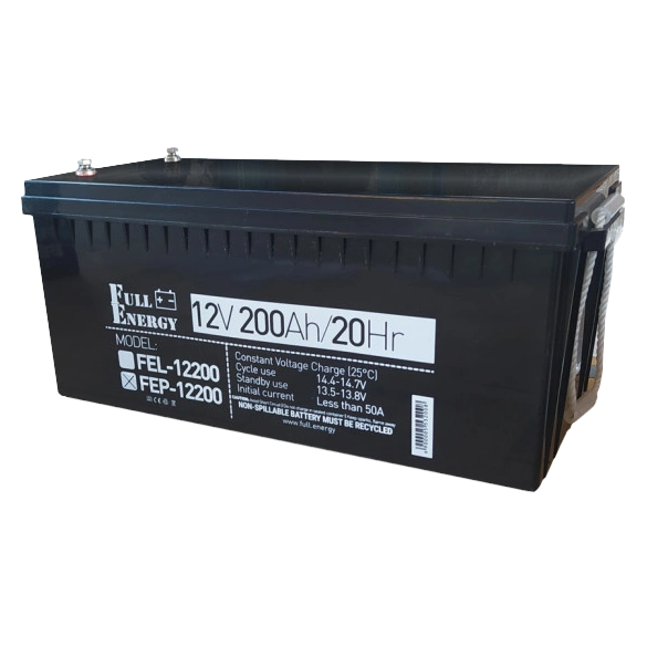 Аккумулятор 12В 200 А•ч Full Energy FEP-12200 Аккумулятор 12В 200 А•ч Full Energy FEP-12200