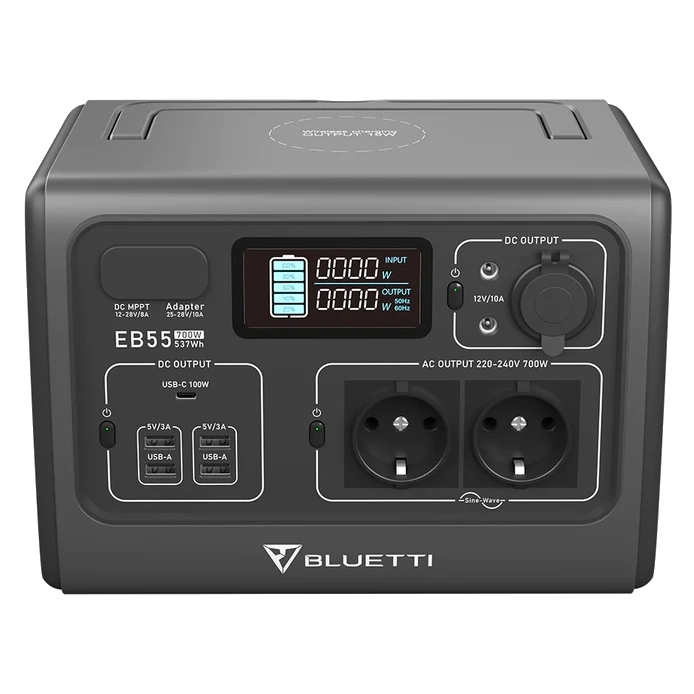 Портативне джерело живлення BLUETTI EB55 700W Портативне джерело живлення BLUETTI EB55 700W
