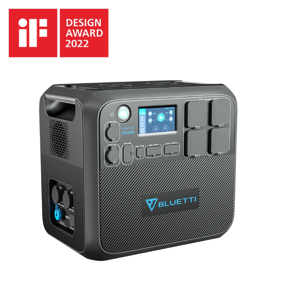 Портативна зарядна станція BLUETTI AC200MAX Портативна зарядна станція BLUETTI AC200MAX