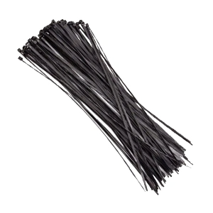 Хомут чорний Courbi 370х7,6 (100шт) Хомут чорний Courbi 370х7,6 (100шт)