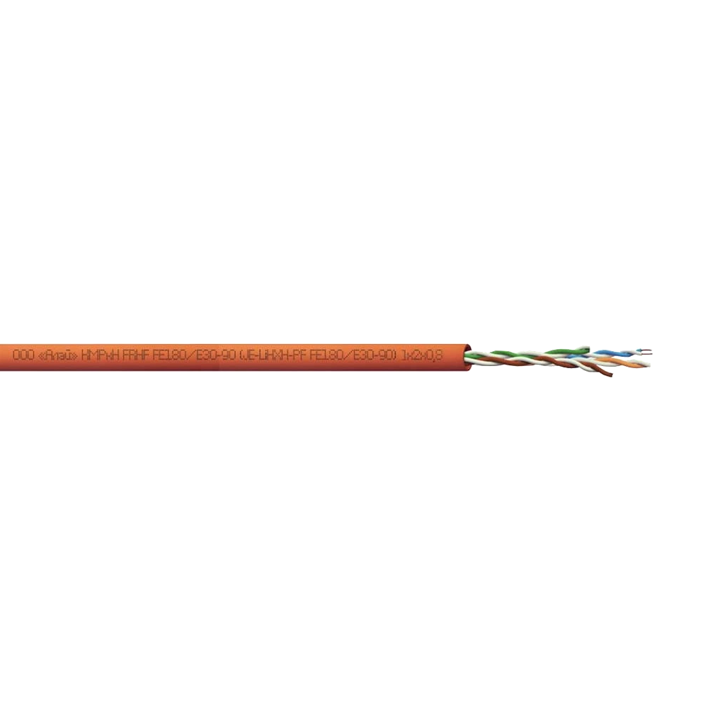 Кабель Алай КОРкЕН FRHF FE180/Eк30 (J-HX(St)H-PF FE180) 1х2х0,8 мм(бухта 320м.) Кабель Алай КОРкЕН FRHF FE180/Eк30 (J-HX(St)H-PF FE180) 1х2х0,8 мм(бухта 320м.)