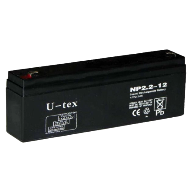 Акумулятор U-tex 12В / 2,2 Ah Акумулятор U-tex 12В / 2,2 Ah