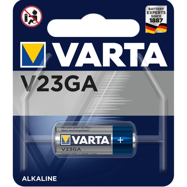 Батарейка VARTA V 23 GA BLI 1 ALKALINE Батарейка VARTA V 23 GA BLI 1 ALKALINE