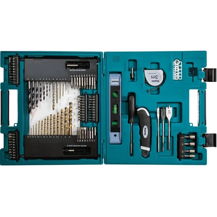 Набор бит и сверл комбинированный, 104 шт. Makita D-31778 Набор бит и сверл комбинированный, 104 шт. Makita D-31778