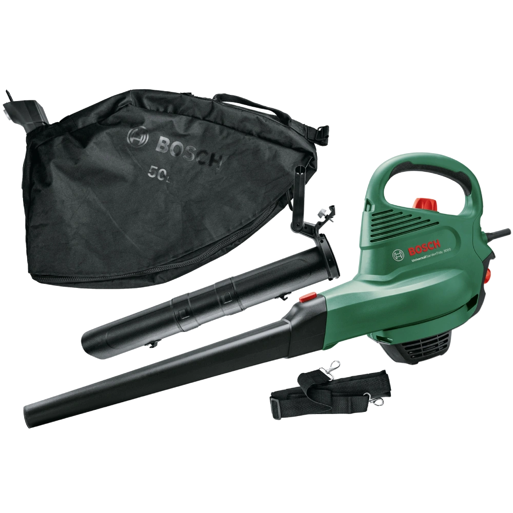 Садовий пилосос-повітродувка Bosch Universal GardenTidy 3000 (06008B1001) Садовий пилосос-повітродувка Bosch Universal GardenTidy 3000 (06008B1001)