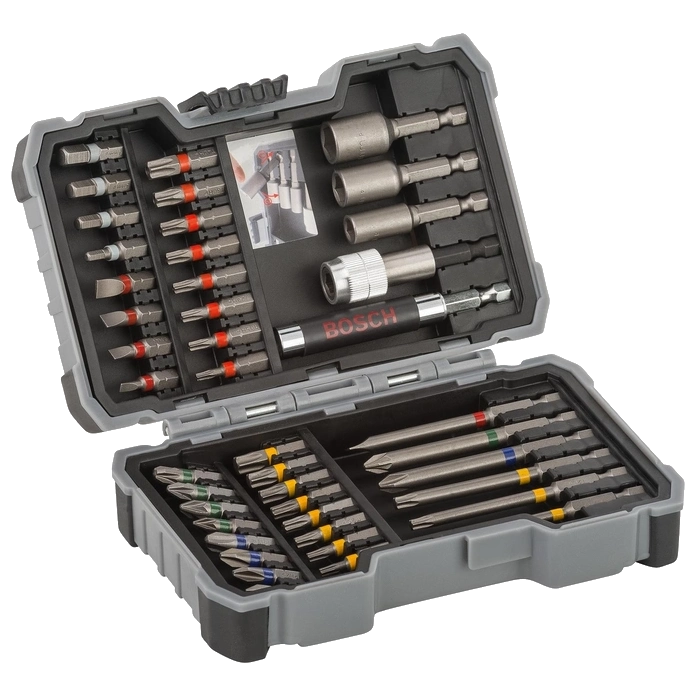 Набір насадок-біт 43 штуки Bosch X-Pro Box (2607017164) Набір насадок-біт 43 штуки Bosch X-Pro Box (2607017164)