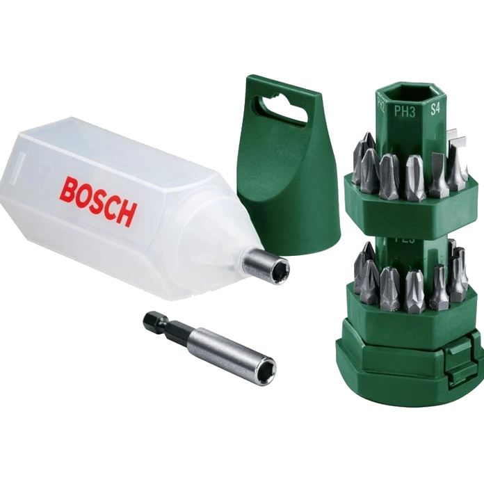 Набір біт 25 штук з тримачем Bosch (2607019503) Набір біт 25 штук з тримачем Bosch (2607019503)