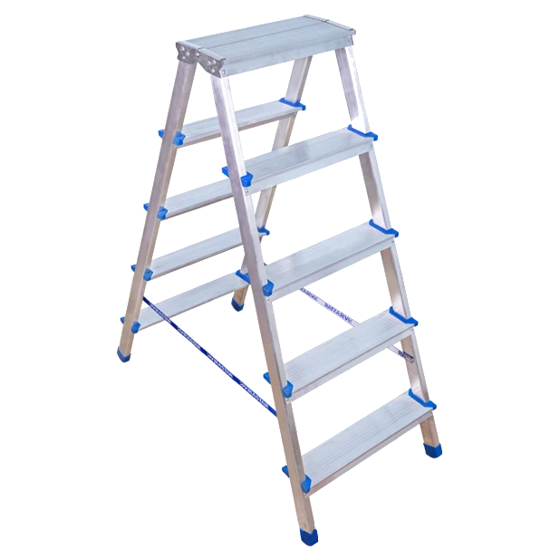 Алюмінієва двостороння драбинка VIRASTAR GORA 2х5 Алюмінієва двостороння драбинка VIRASTAR GORA 2х5