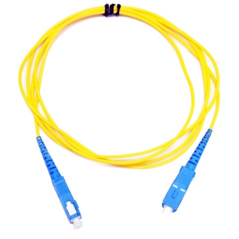 Патчкорд оптичний 2м Simplex SC/UPC-SC/UPC SM Патчкорд оптичний 2м Simplex SC/UPC-SC/UPC SM