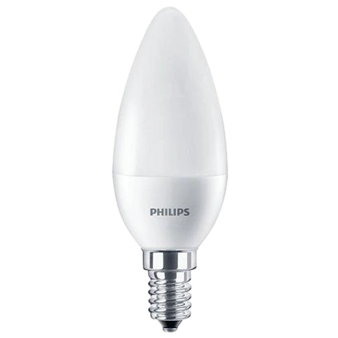 Лампочка 5W 500lm Philips Ecohome LED Candle E14 840B35 Лампочка 5W 500lm Philips Ecohome LED Candle E14 840B35