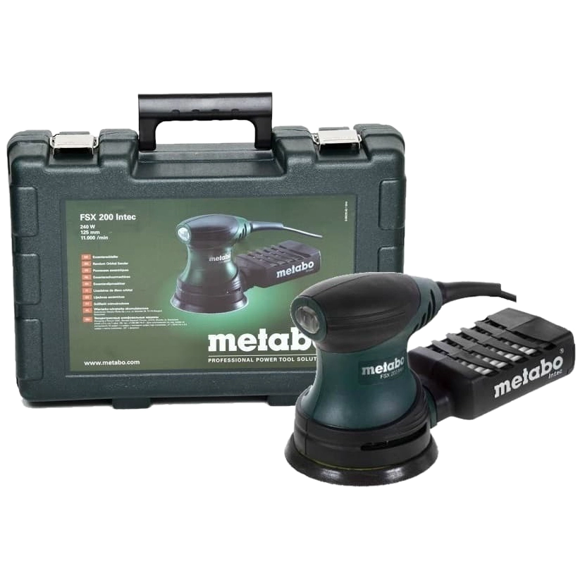Ексцентрикова шліфмашина Metabo FSX 200 Intec (609225500) Ексцентрикова шліфмашина Metabo FSX 200 Intec (609225500)
