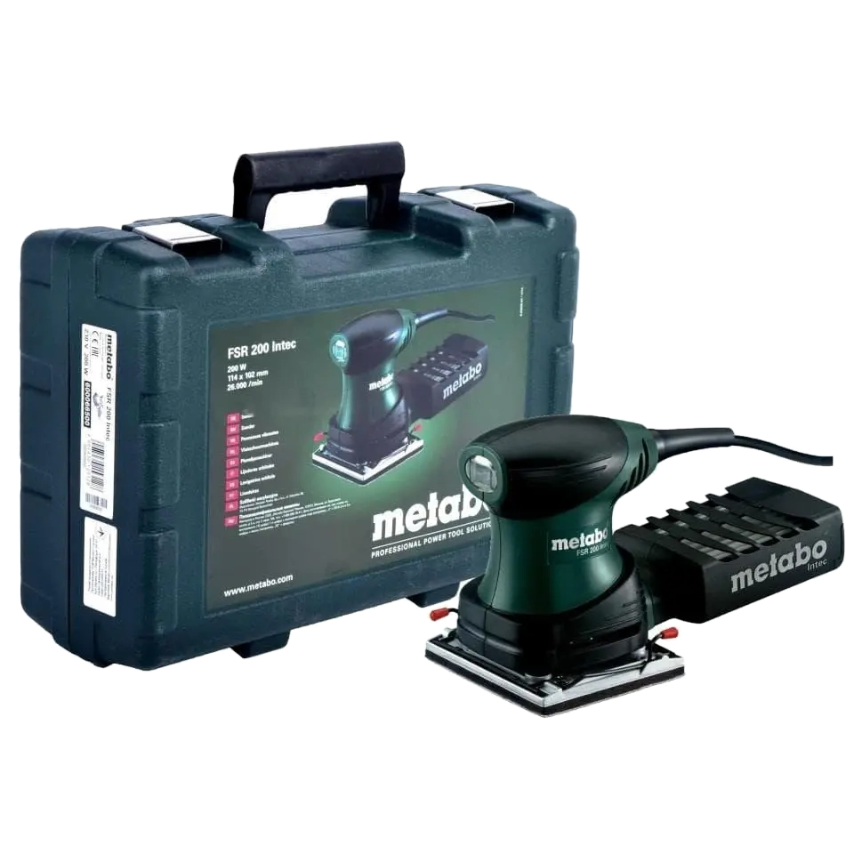 Вібраційна шліфмашина Metabo FSR 200 Intec (600066500) Вібраційна шліфмашина Metabo FSR 200 Intec (600066500)