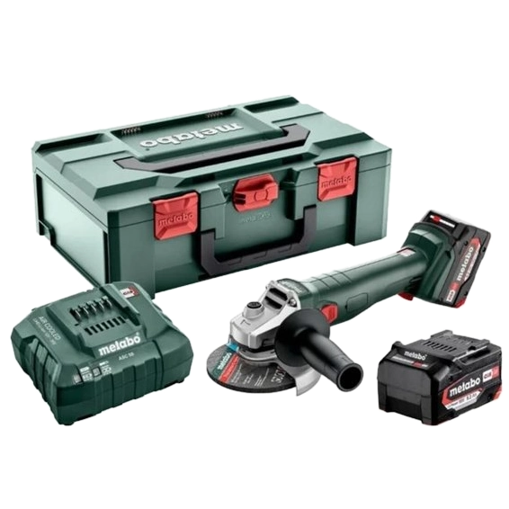 Акумуляторна кутова шліфувальна машина Metabo W 18 L 9-125 (602247510) Акумуляторна кутова шліфувальна машина Metabo W 18 L 9-125 (602247510)