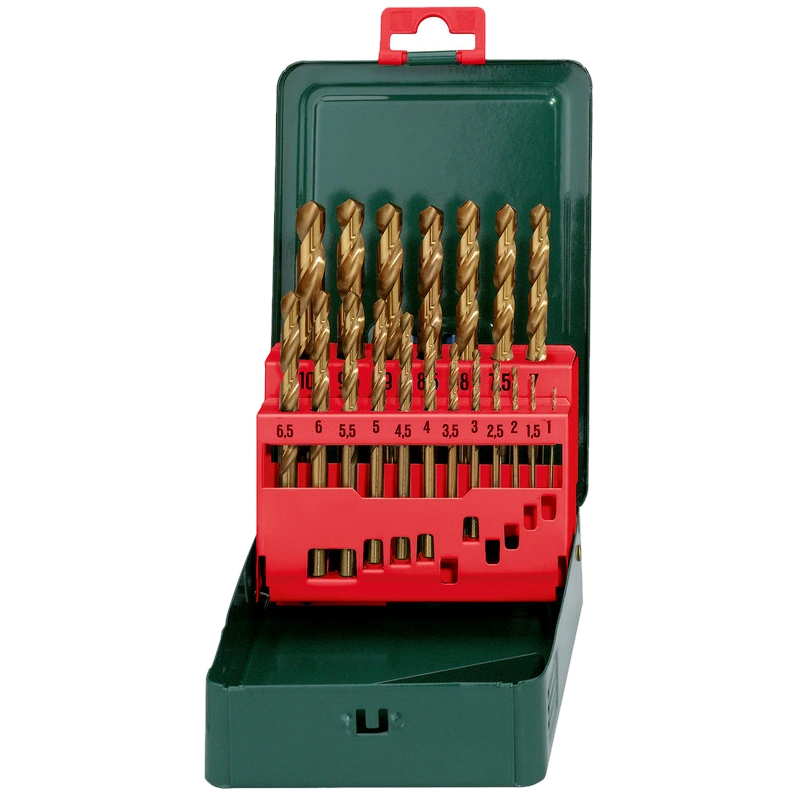Касета зі свердлами Metabo HSS-TIN, SP (627156000) Касета зі свердлами Metabo HSS-TIN, SP (627156000)