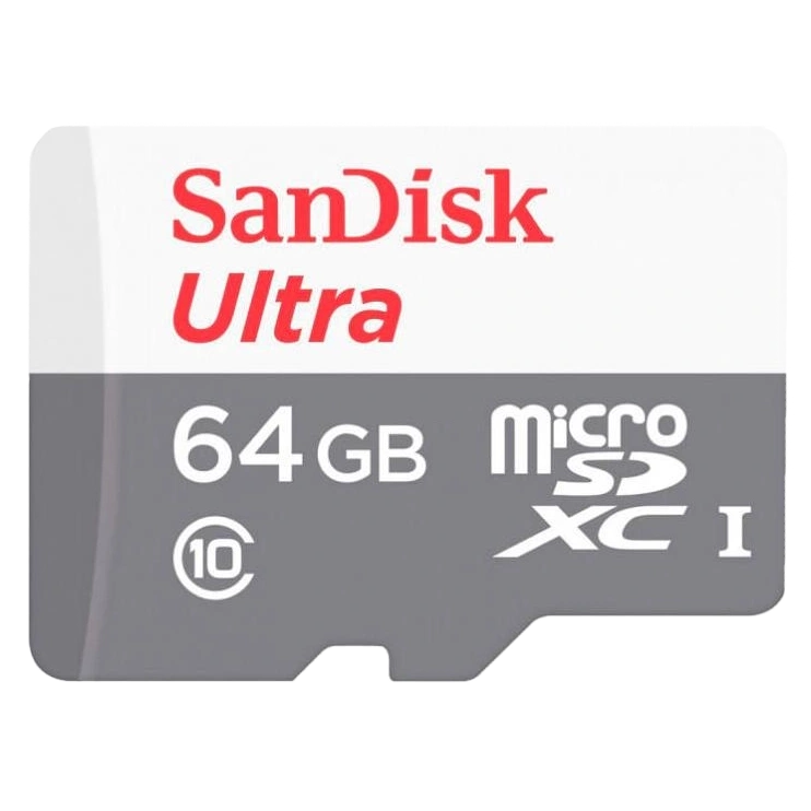 Карта пам’яті SanDisk Ultra microSDXC 64GB 100MB/s Class 10 UHS-I Карта пам’яті SanDisk Ultra microSDXC 64GB 100MB/s Class 10 UHS-I
