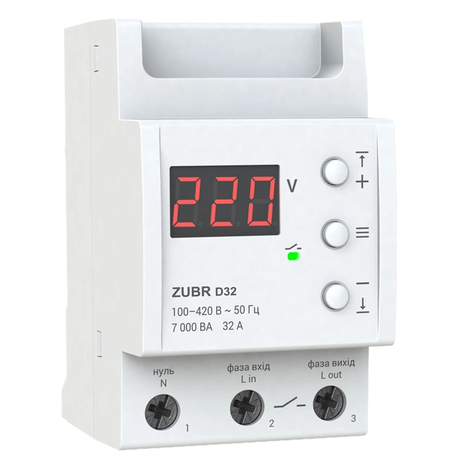 Реле напруги ZUBR D32 Реле напруги ZUBR D32
