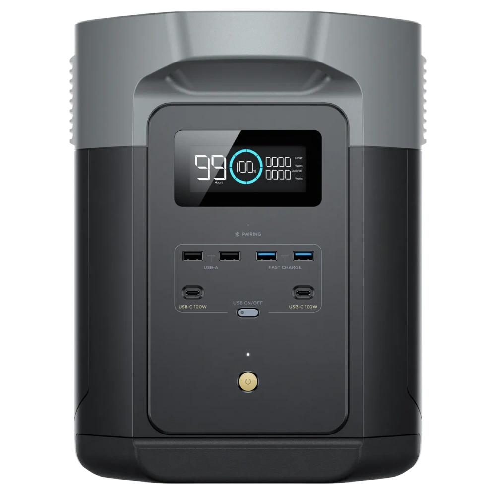 Портативный источник питания EcoFlow DELTA 2 Max 2400Вт Портативный источник питания EcoFlow DELTA 2 Max 2400Вт