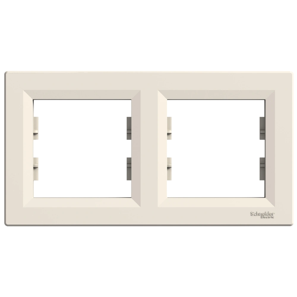 РАМКА ДВУХМЕСТНАЯ ГОРИЗОНТАЛЬНАЯ Schneider Electric Asfora EPH5800223 РАМКА ДВУХМЕСТНАЯ ГОРИЗОНТАЛЬНАЯ Schneider Electric Asfora EPH5800223