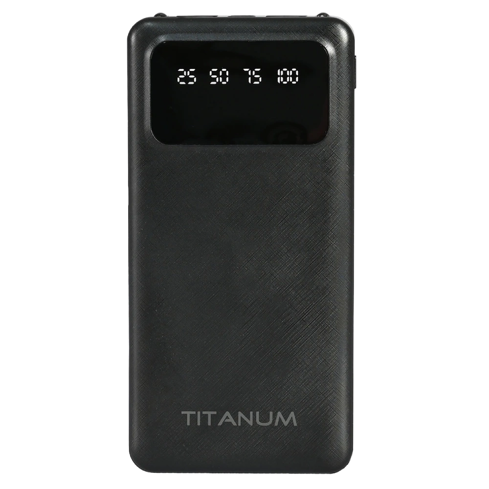 Повербанк TITANUM OL21 Black 10000mAh Повербанк TITANUM OL21 Black 10000mAh