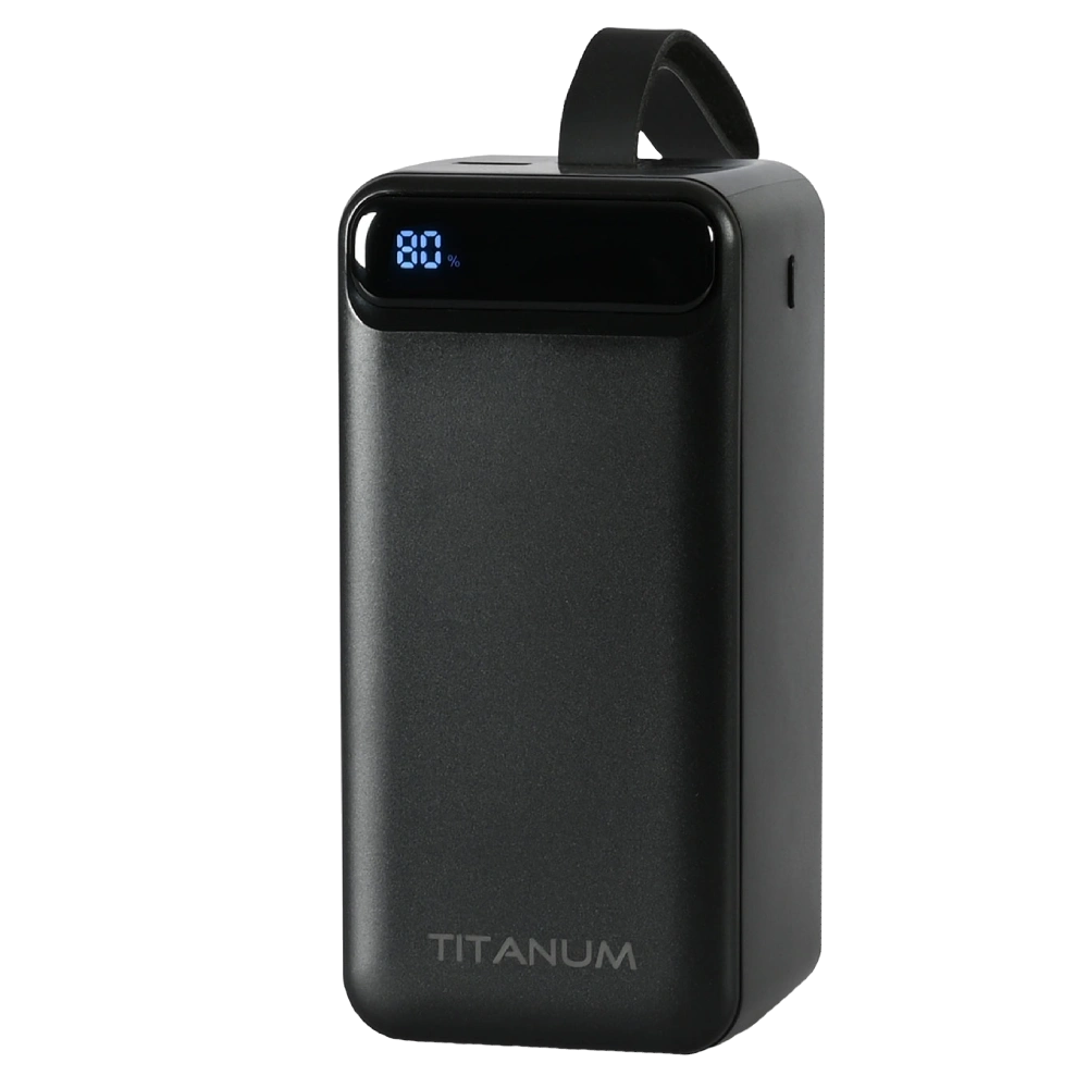 Повербанк TITANUM 741S 22.5W Black 50000mAh Повербанк TITANUM 741S 22.5W Black 50000mAh