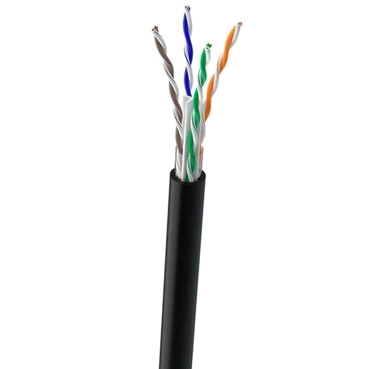 Кабель UTP мідь вуличний 4*2*0,54 305 м OK-Net КПП-ВП (250) cat 6 Кабель UTP мідь вуличний 4*2*0,54 305 м OK-Net КПП-ВП (250) cat 6