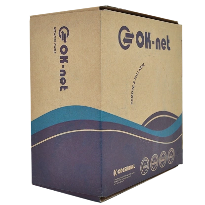 Кабель UTP вуличний 2*2*0,48 500 м OK-Net КПП-ВП (100) cat 5e Кабель UTP вуличний 2*2*0,48 500 м OK-Net КПП-ВП (100) cat 5e